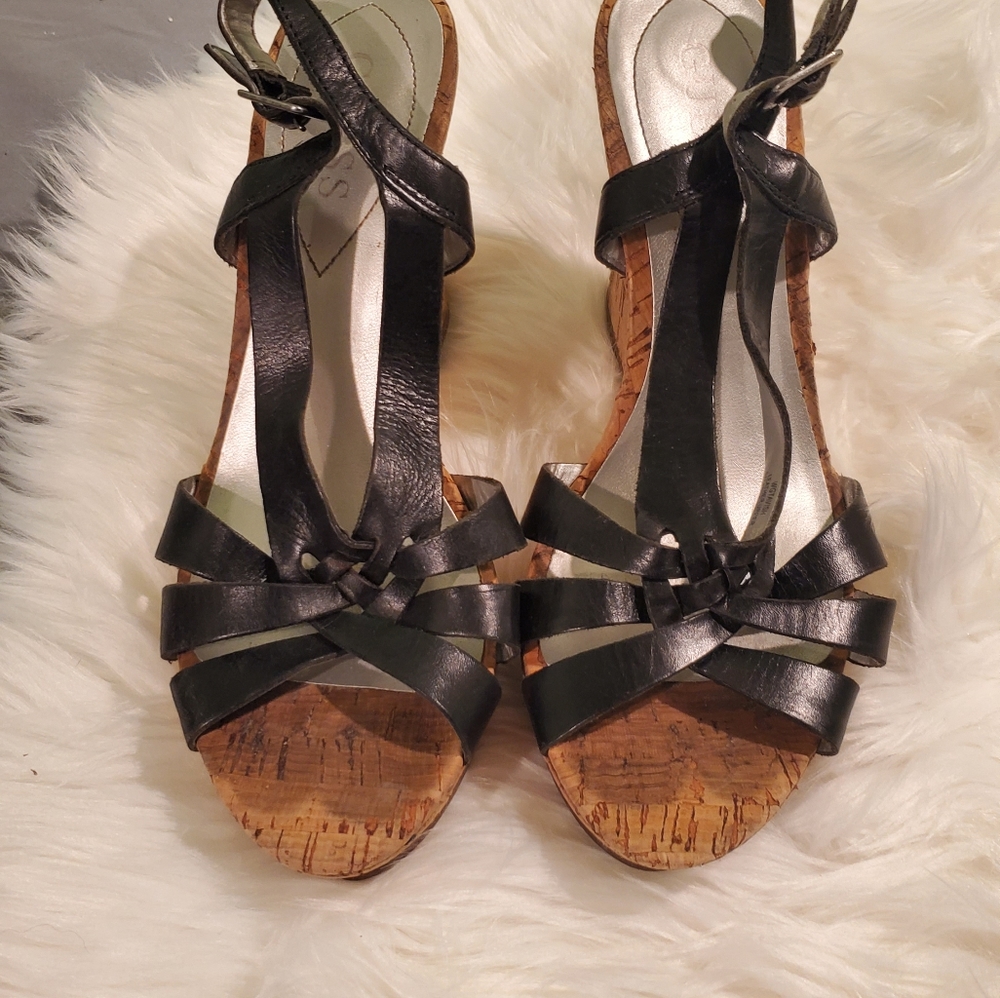 Guess Cork Wedge Sandals
